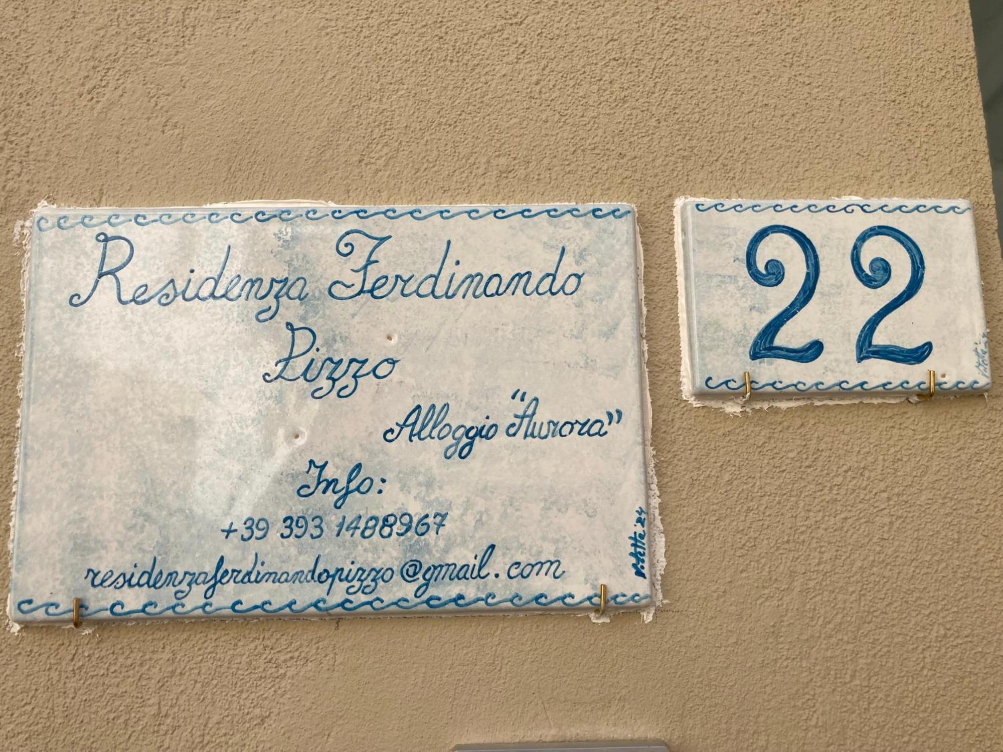 皮佐Residenza Ferdinando - 40M Dal Mare公寓 外观 照片